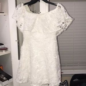 Forever 21 White Lace Dress